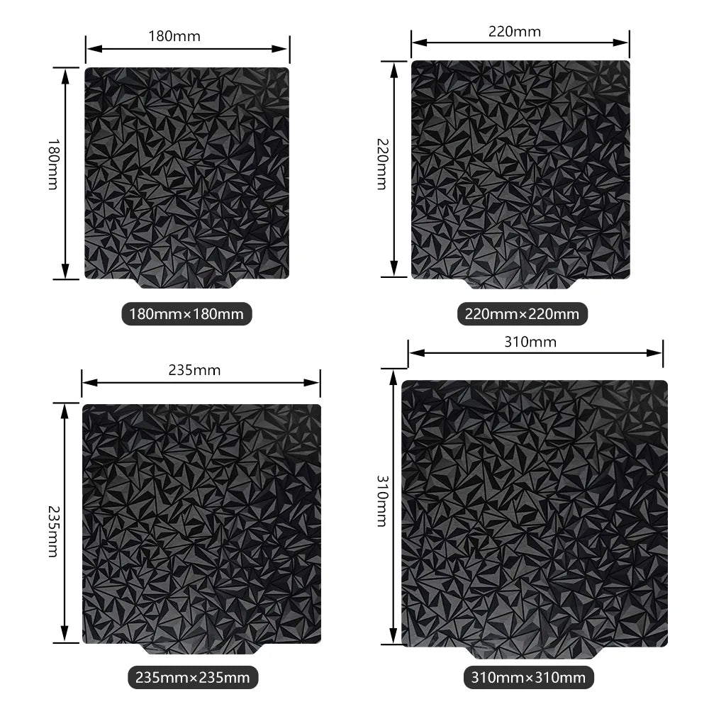 peo plate patterned sheet