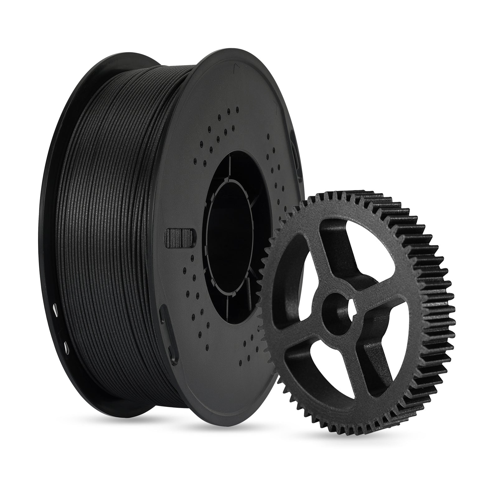 KINGROON PETG Carbon Fiber Black Filament-3D Print Material-Kingroon 3D