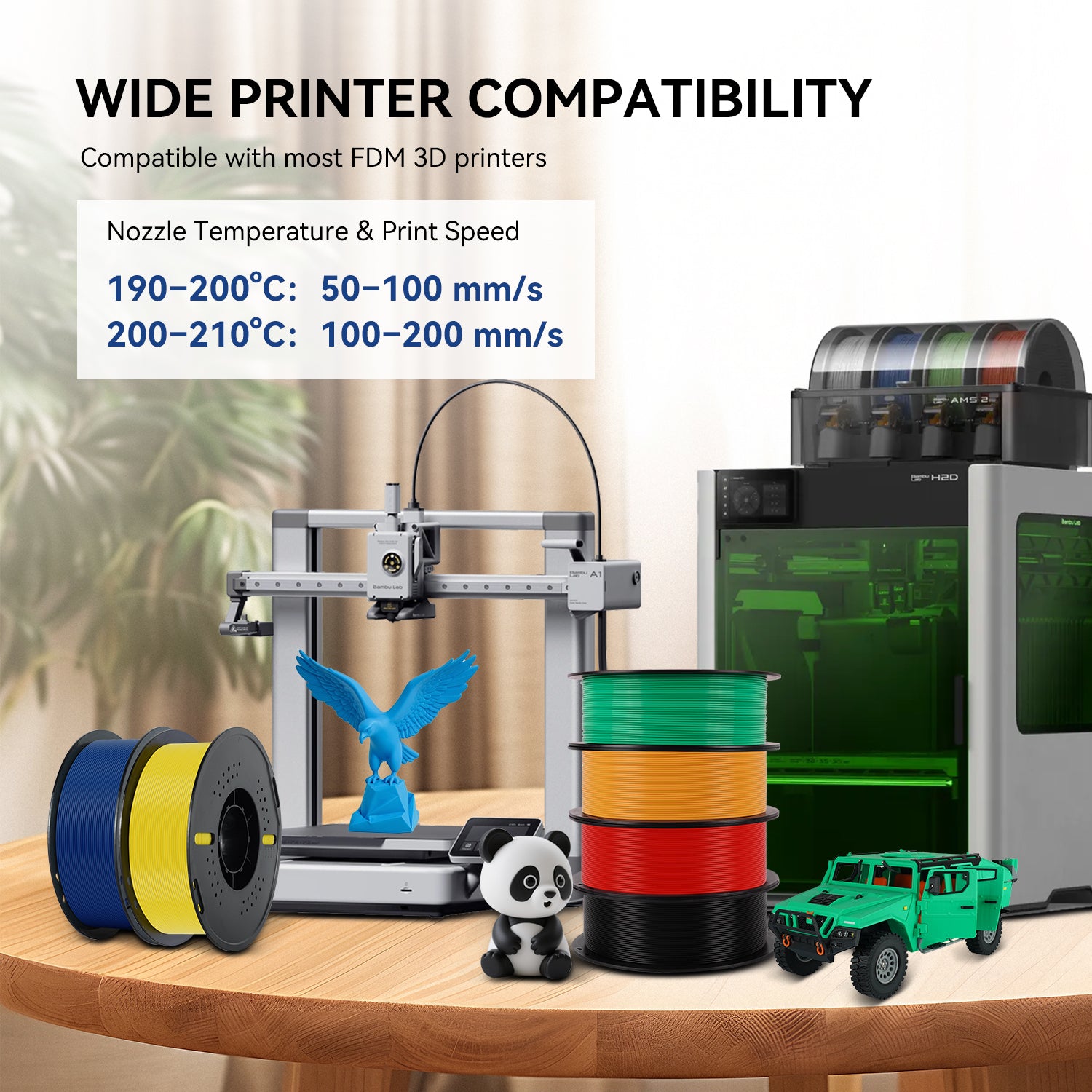 KINGROON PLA Filament 1.75mm-PLA Basic-Kingroon 3D