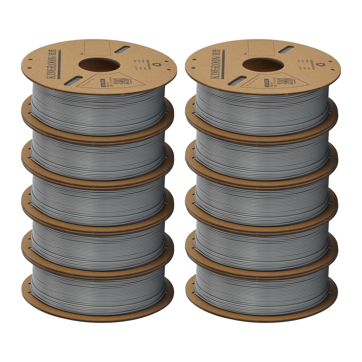 10KG PLA Filament 1.75mm for The US-3D Print Material-Kingroon 3D