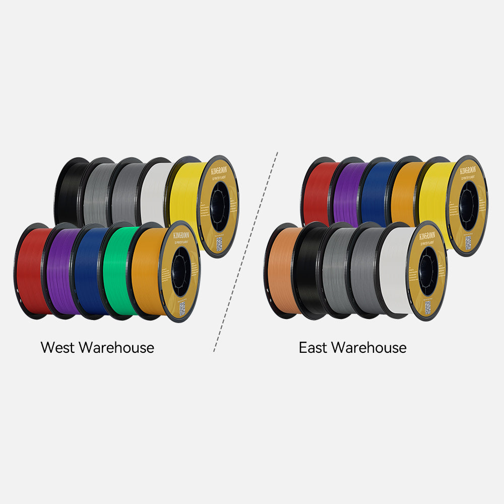 KINGROON Multicolor PLA Basic 3D Printer Filament-Kingroon 3D