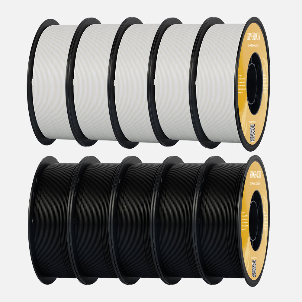 10kg 1.75mm PLA/PETG Filament 1.75mm-3D Print Material-Kingroon 3D