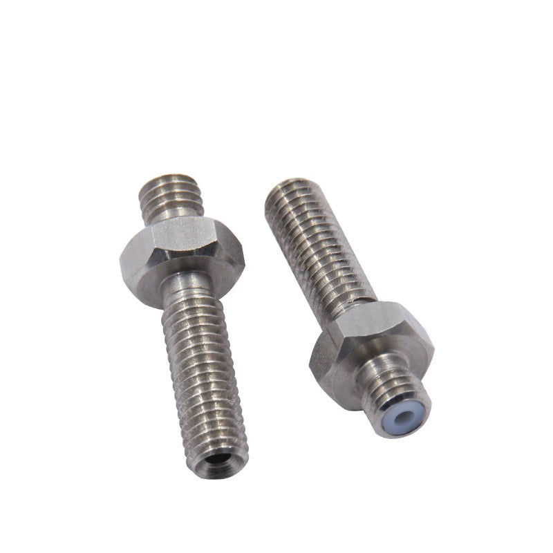 3D Printer MK8 Screw Nut Stainless Steel Integrated Throat M6 Thread Length 30mm Heat-Break-3D Printer Accessories-Kingroon 3D