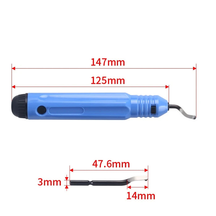 Trim Knife Edge Cutter Plastic Model Trimming Stainless Steel Blades for Deburring Copper Tube Scraper Deburring Tool kit-Kingroon 3D
