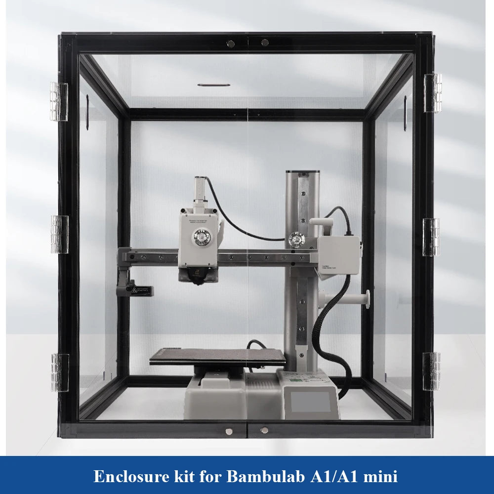 Bambu Lab A1/A1 Mini Enclosure Assemble kit Acrylic PC Panel Protectiv