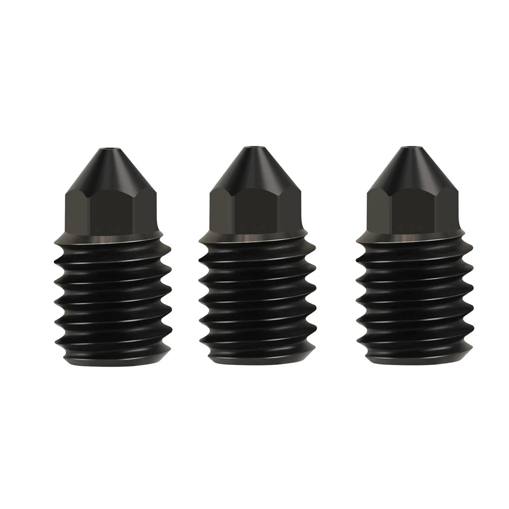 For Bambu Lab CHT Nozzle High Flow 0.2/0.4/0.6/0.8mm Brass Nozzle 500°C For Bambu Lab Hotend For Bambu Labs Nozzle Lab P1P-3D Printer Accessories-Kingroon 3D