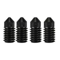 4pcs Brass Hardened Steel Nozzle For Bambu Lab A1/ A1 Mini, 0.2 0.4 0.6 0.8mm 3D Printer Nozzle For Bambulab A1 Mini-3D Printer Accessories-Kingroon 3D