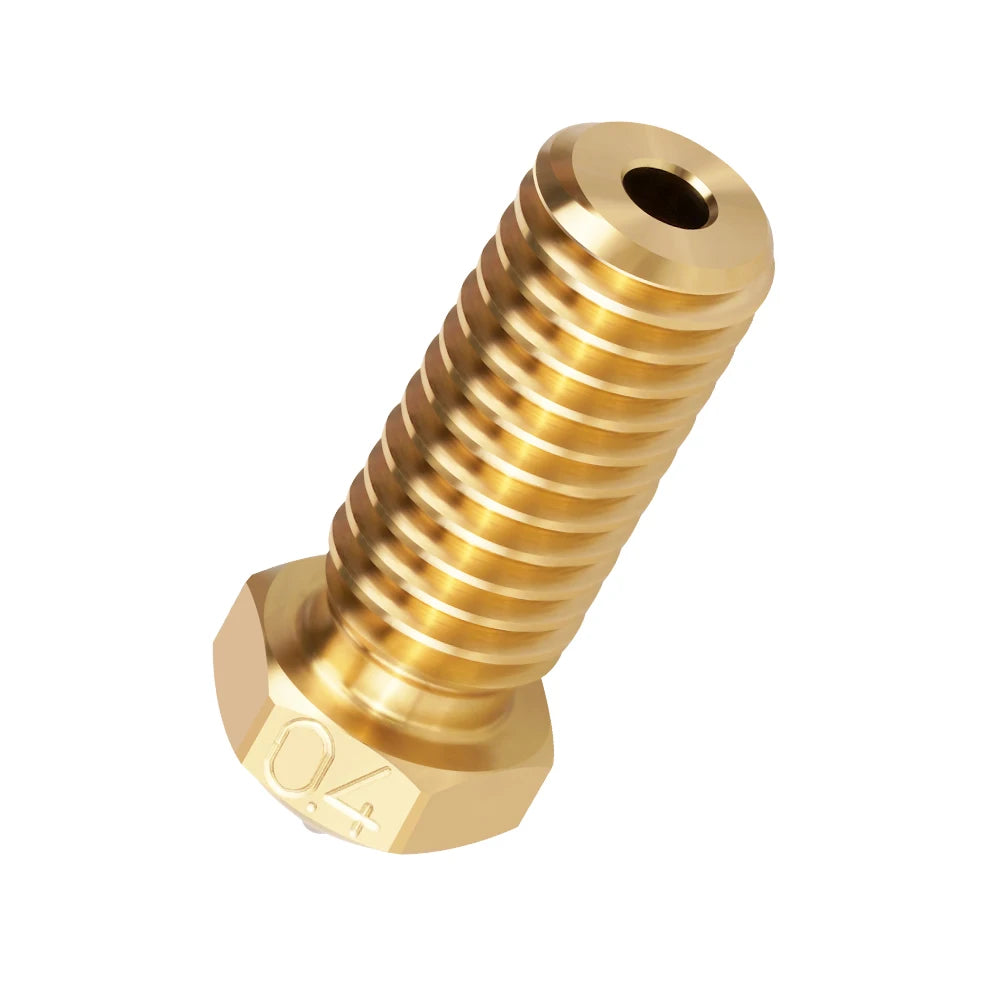 For Qidi X-max 3/ X-plus 3 Nozzle Brass Hardened Stainless Steel 0.4mm Nozzles For X Max3 Plus3 3D Printer Parts-3D Printer Accessories-Kingroon 3D