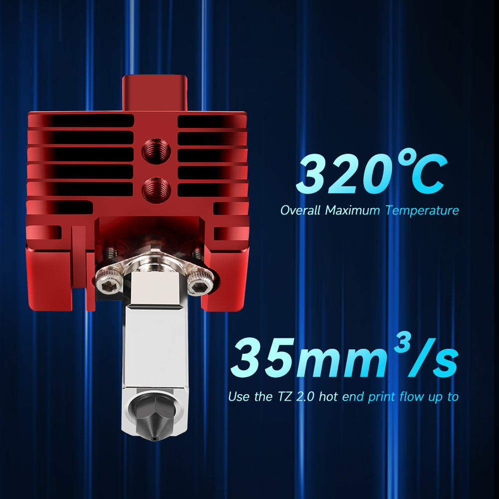 TZ 2.0 Extrusion Head with High-Temperature Capability