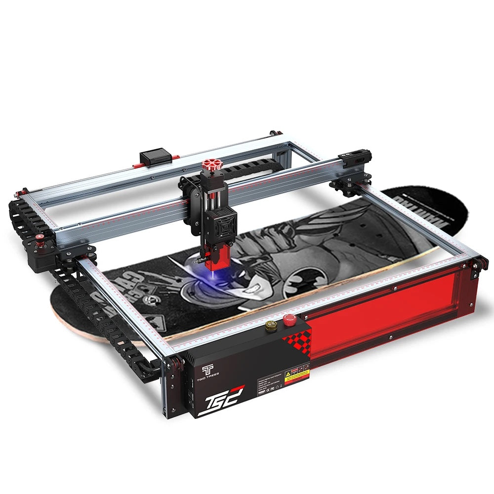 Twotrees TS2 80W Laser Engraver Machine 450x450mm Compressed Spot Technology LaserGRBL LightBurn Wifi Horizontal Gyroscope-Kingroon 3D