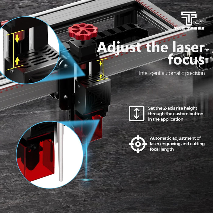 Twotrees TS2 10W Laser Engraver Machine 450x450mm — Kingroon 3D