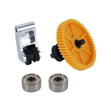 Bambu Lab X1/P1 Series Hardened Steel Helical Gear Assembly with Nano Coating-3D Printer Accessories-Kingroon 3D