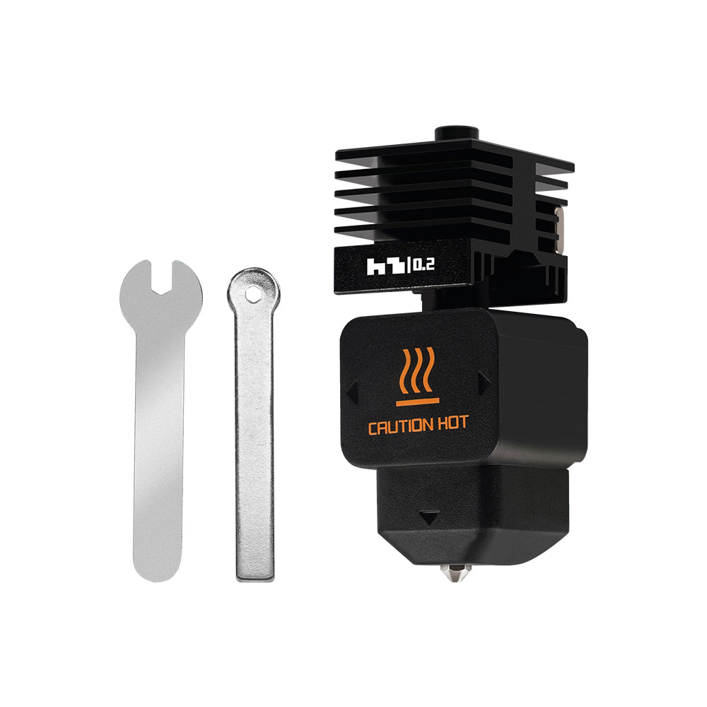 2 stuks H2D Hotend Kit, 3D-printerkop Hot End Heating Block Kit met 0,4 mm gehard stalen mondstuk en siliconen sokken voor Bambu Lab H2D, A1/A1 Mini 2 stuks H2D Hotend Kit, 3D-printerkop Hot End Heating Block Kit met 0,4 mm gehard stalen mondstuk en siliconen sokken voor Bambu Lab H2D, A1/A1 Mini