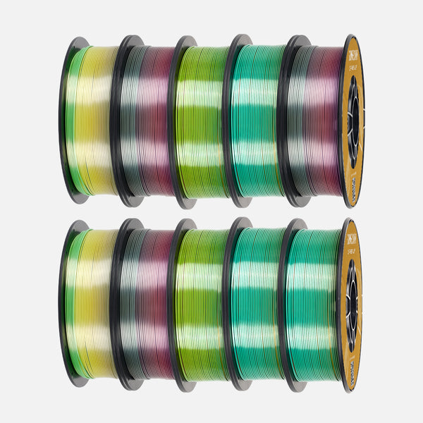 🔥 Seidenregenbogen-PLA-Filament