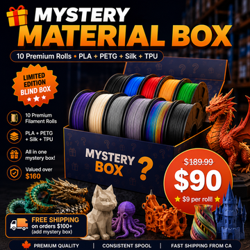 3D Printing Mystery Box | 10 Assorted Filament Rolls