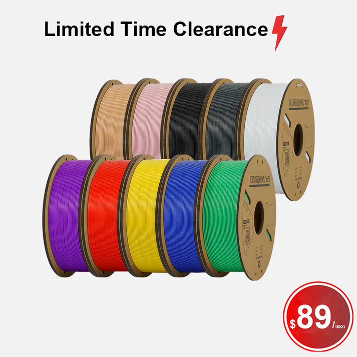 10KG PLA Filament 1.75mm-3D Print Material-Kingroon 3D