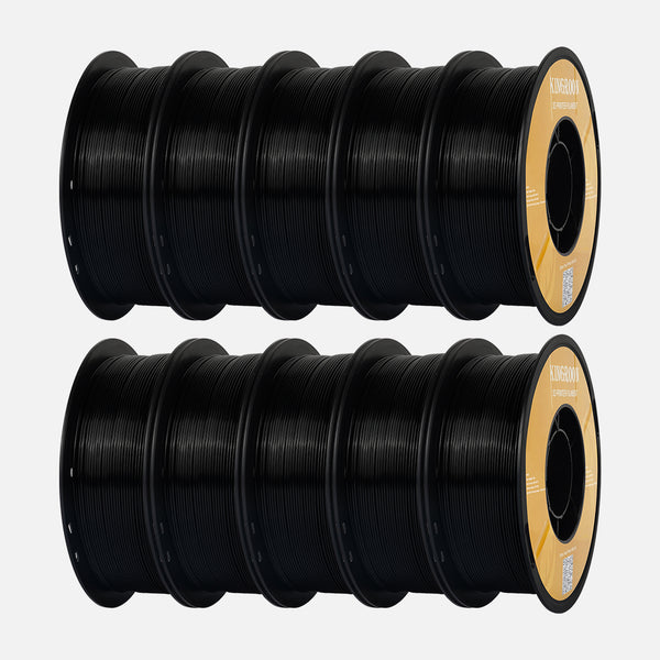 KINGROON Black PETG Basic 3D Printer Filament
