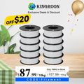 10kg 1.75mm PETG/PLA Filament/Dry Box US Stock-3D Print Material-Kingroon 3D