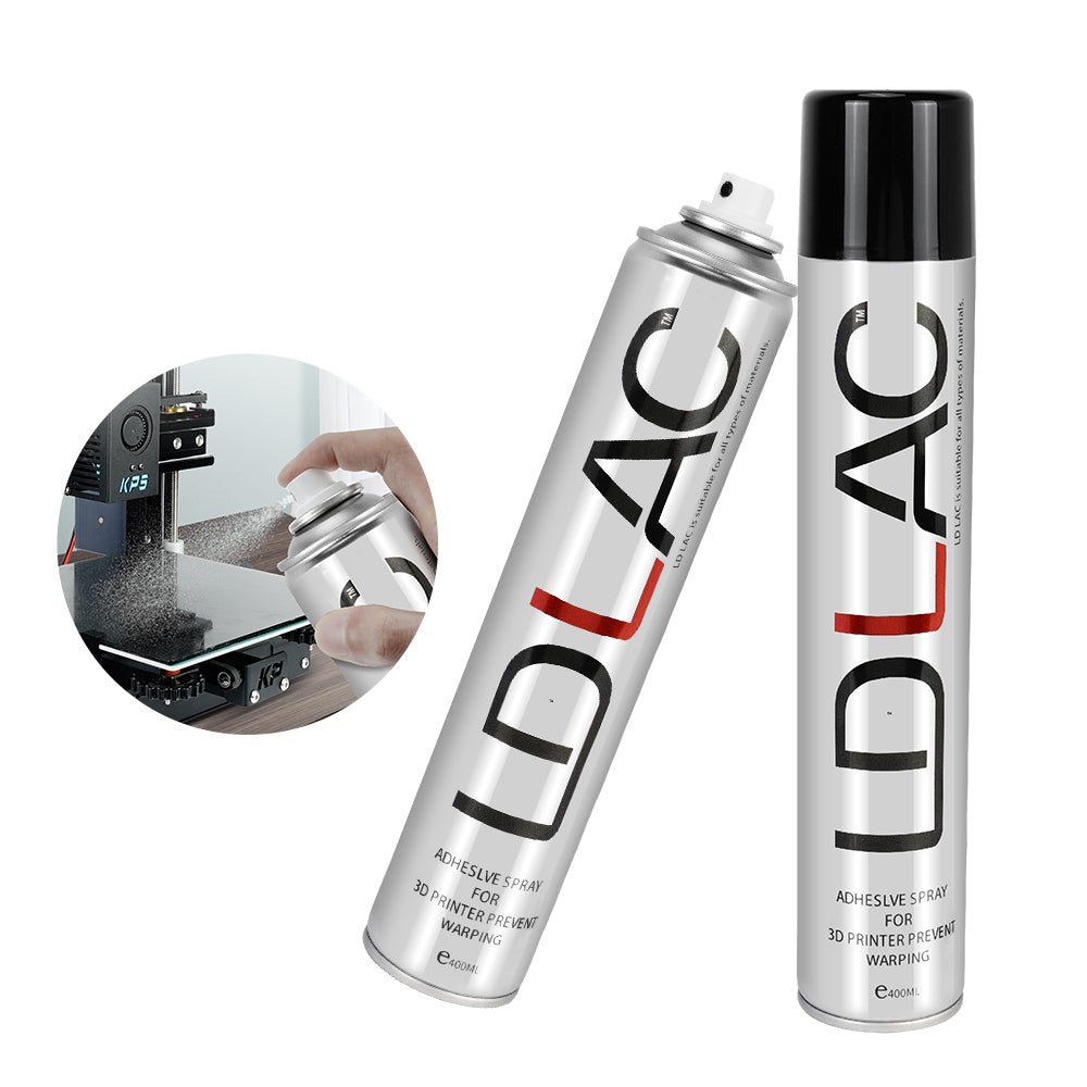 3DLAC 3D Printing 3D Printer Adhesive for Adhesion to Heated Print Bed,  Spray, 400 ml 13.52 fl oz: : Industrial & Scientific