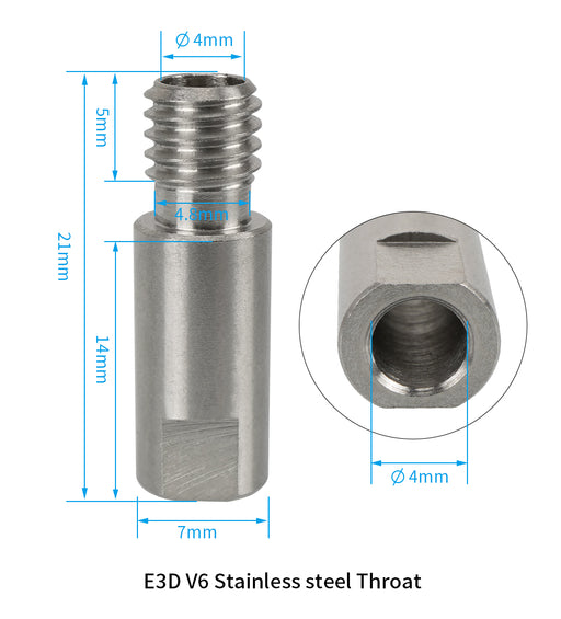Stainless Steel E3D V6 Heatbreak