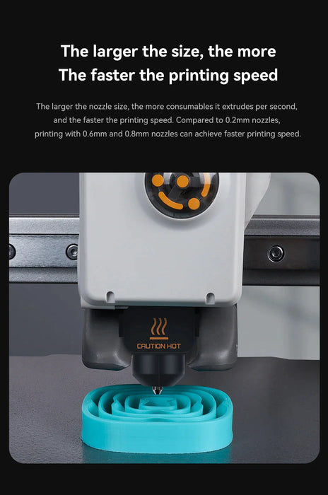 For Bambu Lab X1/X1C/P1P/P1S Hotend With Cooling Fan Hardened Copper 0.2/0.4/0.6/0.8mm nozzle3D Printer Parts Hotend For X1C - 7 For Bambu Lab X1/X1C/P1P/P1S Hotend With Cooling Fan Hardened Copper 0.2/0.4/0.6/0.8mm nozzle3D Printer Parts Hotend For X1C - 7