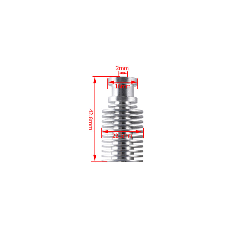 E3D V6 Direct Heatsink for Kingroon KP3S-3D Printer Accessories-Kingroon 3D