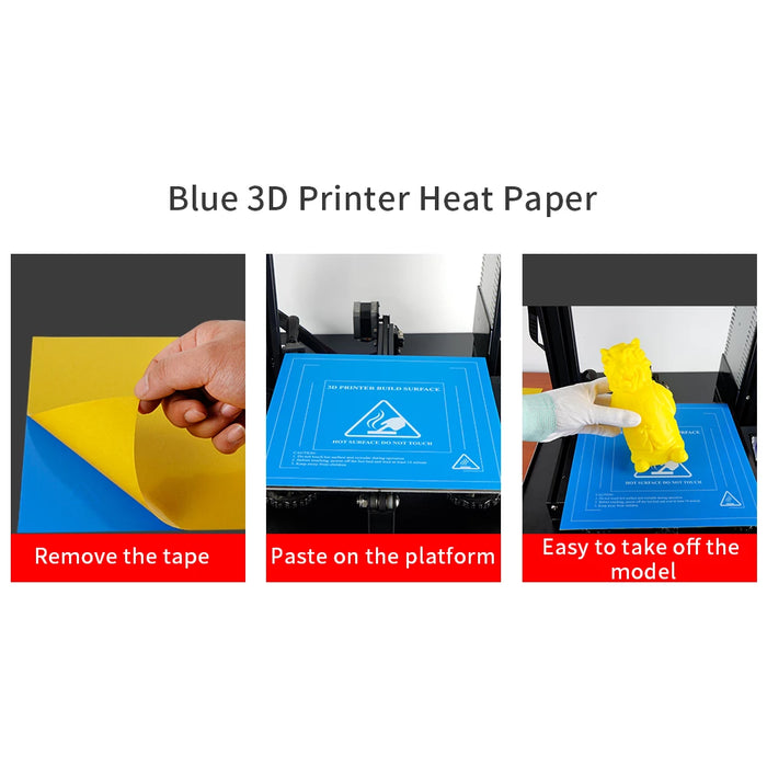 2PCS Upgraded Coarse Sand Blue Heatbed Sticker For 3D Printer-3D Printer Accessories-Kingroon 3D