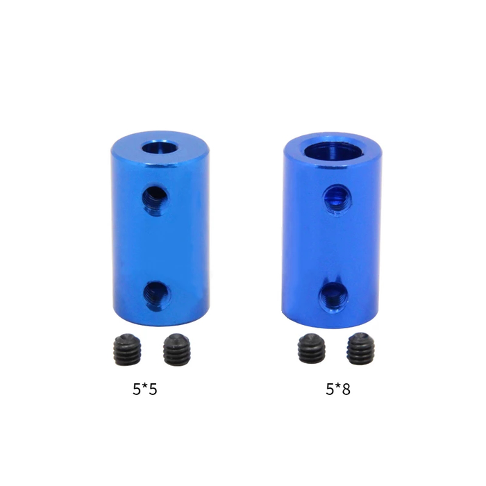 Aluminum Blue Flexible Shaft Coupling-3D Printer Accessories-Kingroon 3D