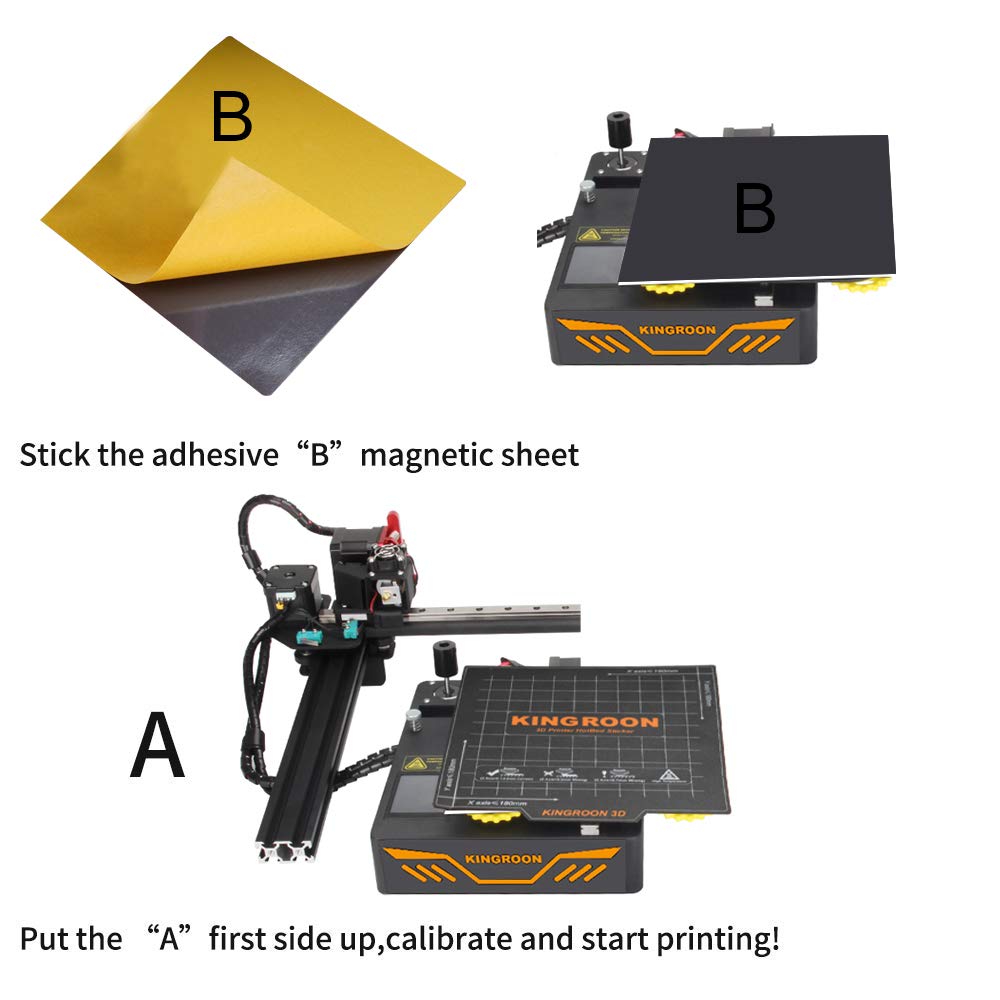 magnetic build plate