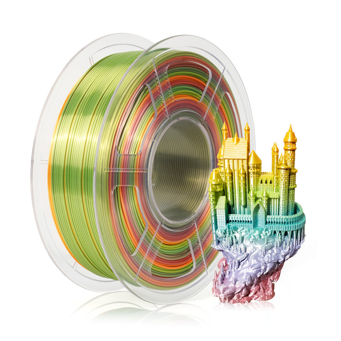 R3D PLA Silk Rainbow Two - 3DJake International